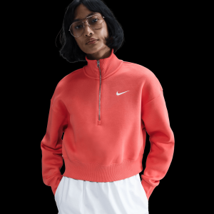 Nike Sportswear Phoenix Fleece 1/2 Zip Cropped Sweatshirt - Women's