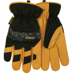 Kinco Lined Grain Buffalo and Synthetic Hybrid Glove