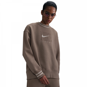 Nike Sportswear Phoenix Fleece Graphic Oversized Crew-Neck Sweatshirt - Women's