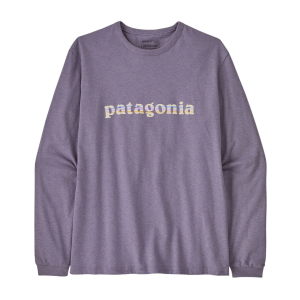 Patagonia Long Sleeved '73 Text Logo Responsibili-Tee - Women's