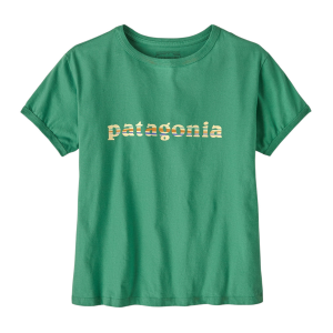 Patagonia '73 Text Logo Organic Ringer Tee - Women's