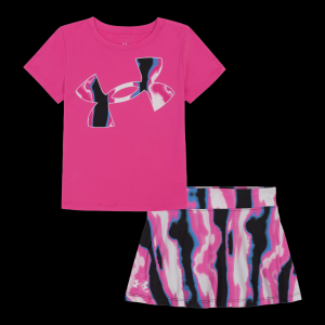 Under Armour Printed Skort Set - Girls'