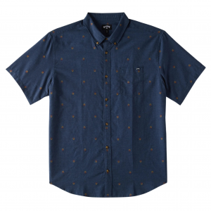 Billabong All Day Jacquard Short-Sleeve Shirt - Boys'