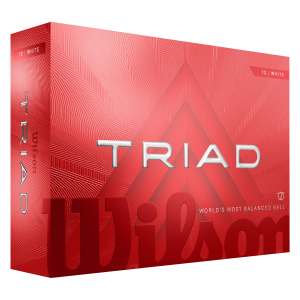 Wilson Triad Golf Balls (12 Pack) - 2025