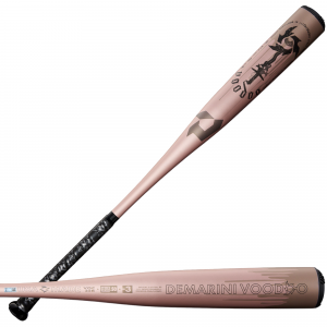 Demarini Voodoo One Rose Gold (-3) BBCOR Baseball Bat - 2025