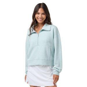 TravisMathew Skyloft Soft Half Zip - Women's