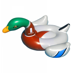 Solstice Boat Accessories Giant Inflatable Ride-On Flamingo Pool Float