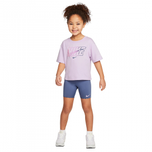 Nike Swoosh Motion Bike Short and Top Set - Girls'