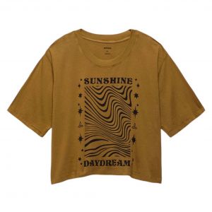 prAna Everyday Vintage-Washed Graphic Crop T-Shirt - Women's