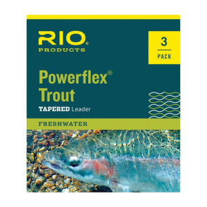 RIO Powerflex Trout Leader 9ft (3 Pack)
