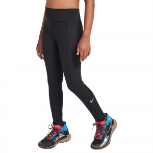 Nike One Dri-FIT High-Waisted Leggings with Pockets - Girls'