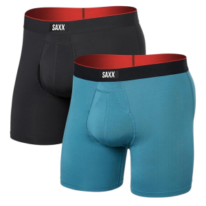 Saxx Multi-Sport Mesh Fly 2 Pack Boxer Brief