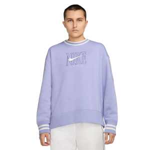 Nike Sportswear Phoenix Fleece Graphic Oversized Crew-Neck Sweatshirt - Women's