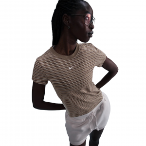 Nike Sportswear Chill Knit Slim Striped Tee - Women's