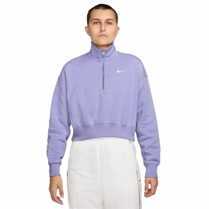 Nike Sportswear Phoenix Fleece 1/2 Zip Cropped Sweatshirt - Women's