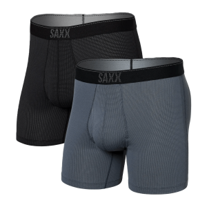 SAXX Quest Quick Dry Mesh Boxer Brief Fly - Men's (2 Pack)
