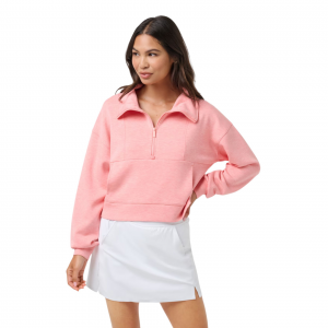 TravisMathew Skyloft Soft Half Zip - Women's