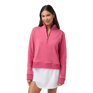 TravisMathew Cloud Fleece Half Zip - Women's