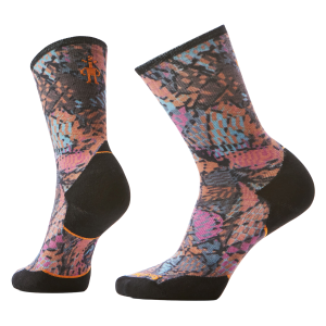 Smartwool Trail Run Targeted Cushion Triangle Prism Print Crew Socks - Women's