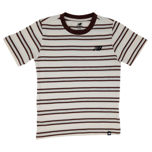 New Balance Striped Short Sleeve Tee - Boys'