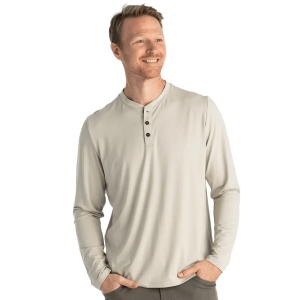 Free Fly Free Fly Bamboo Flex Long Sleeve Henley - Men's - $78.00 at Als.com