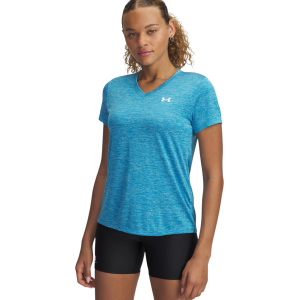 Under Armour Tech Twist Short Sleeve V Neck - Women's