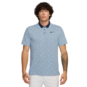 Nike Dri-FIT Tour Micro Print Polo Shirt - Men's