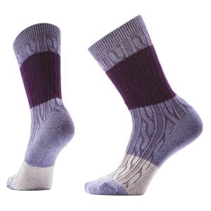 Smartwool Smartwool Everyday Color Block Cable Crew Sock - Women's - $12.49 at Als.com