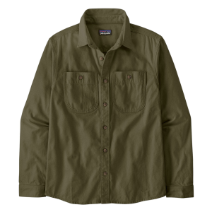 Patagonia Patagonia Point Reyes Canvas Long-Sleeve Button-Up Shirt - Men's - $129.00 at Als.com