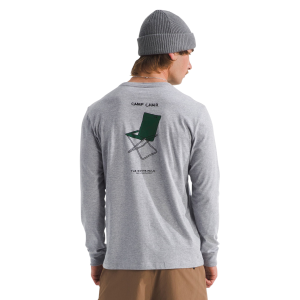 The North Face Evolution Sketch Logo Graphic Long Sleeve T-Shirt - Men's