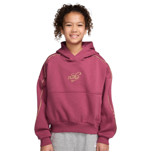 Nike Sportswear Club Fleece Boxy GX Shine Hoodie - Girls'