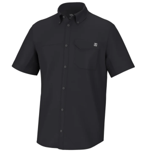 Huk Tide Point Solid Short Sleeve Shirt - Men's