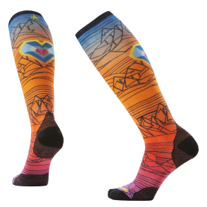 Smartwool Smartwool Ski Zero Cushion Geo Peaks Print OTC Socks - $15.99 at Als.com