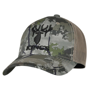 King's Camo Hunter Series Embroidered Mesh Hat - Men's