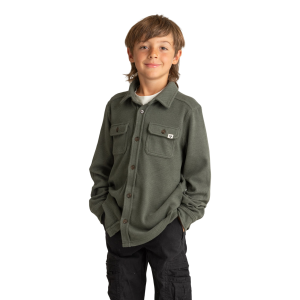 LIV Outdoor Lichen Stretch Flannel Long-Sleeve T-Shirt - Boys'