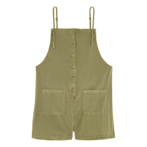 Billabong Wave Watch Jr Short Overall Romper - Girls'