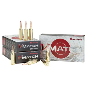 Hornady V-Match 6.5 PRC 100 Grain ELD-VT Ammunition 20 Rounds