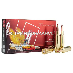 Hornady Superformance 22 Creedmoor 65 Grain CX SPF Ammunition 20 Rounds