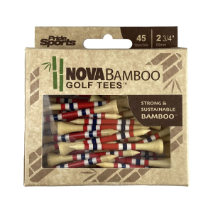 Pride Sports Nova 3 1/4" (45 Pack) Bamboo Golf Tee