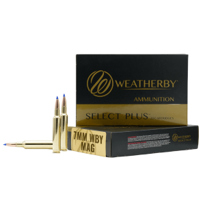 Weatherby Select Plus 7mm Weatherby Mag 140 Grain TTSX Ammunition 20 Rounds