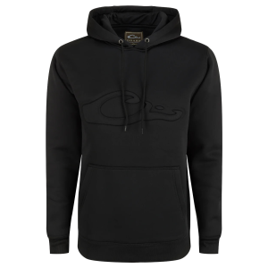 Drake Waterfowl Back Eddy Embossed Hoodie - Men's