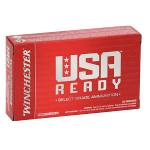 Winchester Ammo USA Ready 6.5 Creedmoor 140 Grain FMJ Ammunition 20 Rounds