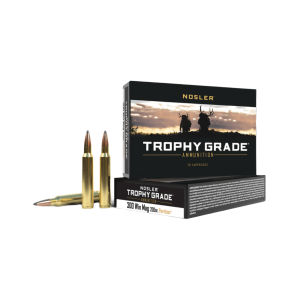 Nosler Trophy Grade 300 Winchester Magnum 200 Grain PT Ammunition 20 Rounds