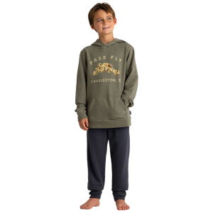 Free Fly Free Fly Vintage Camo Redfish Fleece Hoodie - Kids' - $58.00 at Als.com