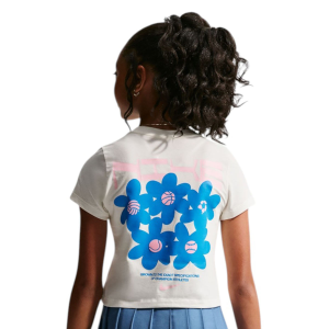 Nike Nike Sportswear Floral Slim Mid-Length Cropped T-Shirt - Girls' - $16.49 at Als.com