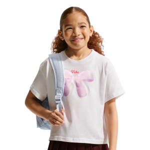 Nike Nike Sportswear Boxy Essential Bow T-Shirt - Girls' - $20.00 at Als.com