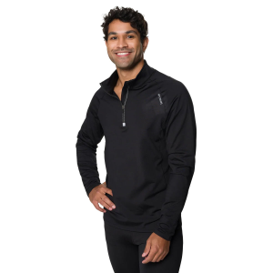 Hot Chillys Micro-Elite Chamois Zone Zip-T Top - Men's