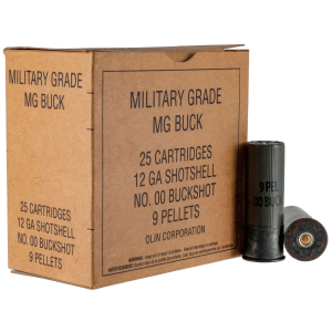 Winchester Ammo Winchester Military Grade 12Ga 2.75" 00 Buck Shotgun Ammo - $39.99 at Als.com
