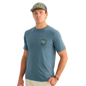 Huk Huk Fin Badge T-Shirt - Men's - $28.00 at Als.com