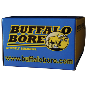 Buffalo Bore Ammo Strictly Business 44 Magnum 255 Grain Hard Lead Cast Ammunition 20 Rounds